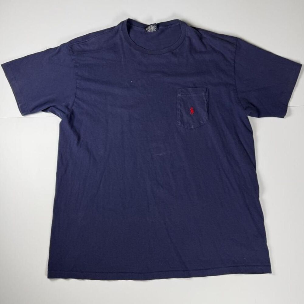 Polo-ralph-lauren Men's Navy and Blue Polo-shirts